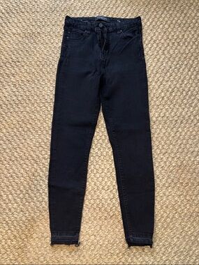 Liverpool Black High-Rise Skinny Jeans